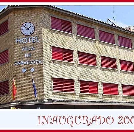 Hotel Villa De Zaragoza Casetas Exterior foto