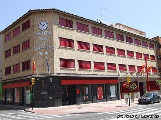 Hotel Villa De Zaragoza Casetas Exterior foto