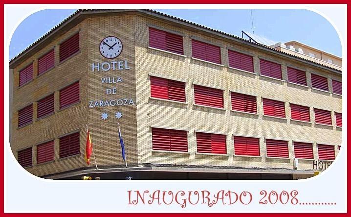 Hotel Villa De Zaragoza Casetas Exterior foto